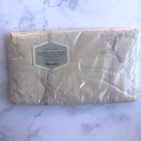 Wamsutta Bedding Wamsutta Supercale Plus Twin Fitted Sheet Poshmark